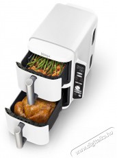 Ninja SL400EUWH Double Stack XL, 9,5 l, feh&eacute;r Konyhai term&eacute;kek - Konyhai kisg&eacute;p (s&uuml;t&eacute;s / főz&eacute;s / hűt&eacute;s / &eacute;telk&eacute;sz&iacute;t&eacute;s) - L&eacute;gkever&eacute;ses főzőg&eacute;p / elektromos kukta / multifunkci&oacute;s s&uuml;tő - 521841