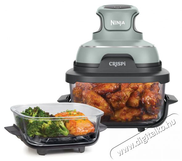 Ninja FN101EUSG Crispi 4in1 Konyhai term&eacute;kek - Konyhai kisg&eacute;p (s&uuml;t&eacute;s / főz&eacute;s / hűt&eacute;s / &eacute;telk&eacute;sz&iacute;t&eacute;s) - L&eacute;gkever&eacute;ses főzőg&eacute;p / elektromos kukta / multifunkci&oacute;s s&uuml;tő - 529805