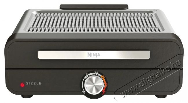 Ninja Shark  Sizzle&trade; GR101EU sz&uuml;rke/ez&uuml;st Konyhai term&eacute;kek - S&uuml;tő-főzőlap, tűzhely (szabadon&aacute;ll&oacute;) - Mini s&uuml;tő / mini grill / mini konyha - 529808