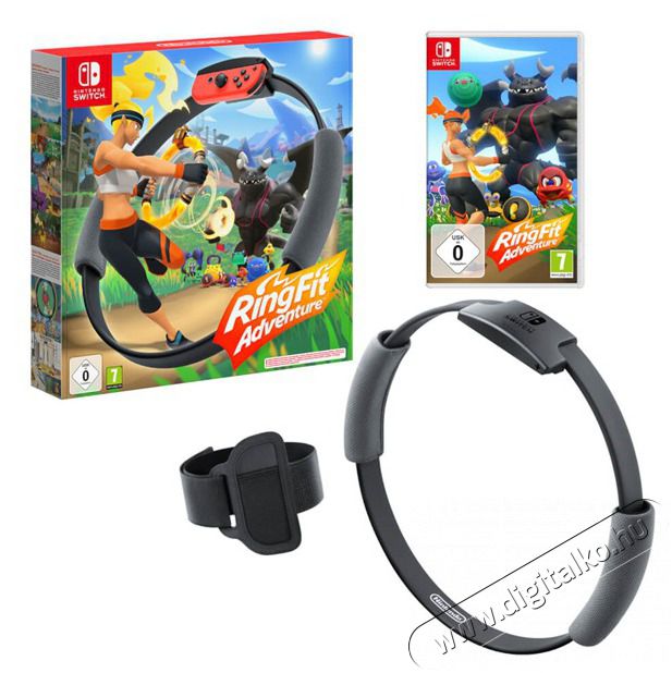 Nintendo Ring Fit Adventure Switch j&aacute;t&eacute;kszoftver Iroda &eacute;s sz&aacute;m&iacute;t&aacute;stechnika - Egy&eacute;b sz&aacute;m&iacute;t&aacute;stechnikai term&eacute;k - 385713