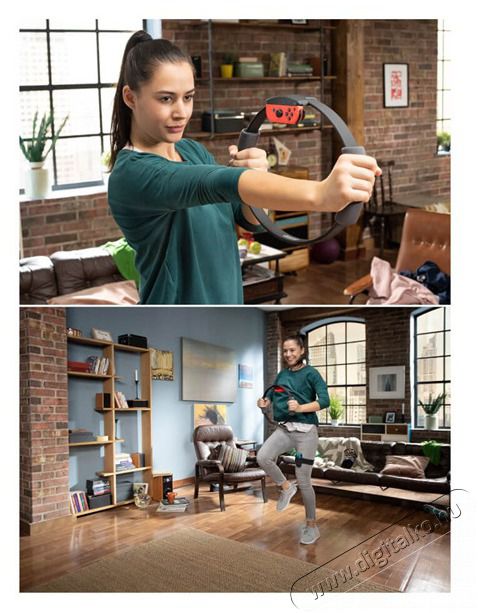 Nintendo Ring Fit Adventure Switch j&aacute;t&eacute;kszoftver Iroda &eacute;s sz&aacute;m&iacute;t&aacute;stechnika - Egy&eacute;b sz&aacute;m&iacute;t&aacute;stechnikai term&eacute;k - 385713