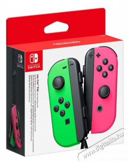 Nintendo Switch Joy-Con Neon Green/Neon Pink kontroller p&aacute;r Iroda &eacute;s sz&aacute;m&iacute;t&aacute;stechnika - J&aacute;t&eacute;k konzol - Kontroller - 385681