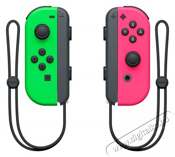 Nintendo Switch Joy-Con Neon Green/Neon Pink kontroller p&aacute;r Iroda &eacute;s sz&aacute;m&iacute;t&aacute;stechnika - J&aacute;t&eacute;k konzol - Kontroller - 385681