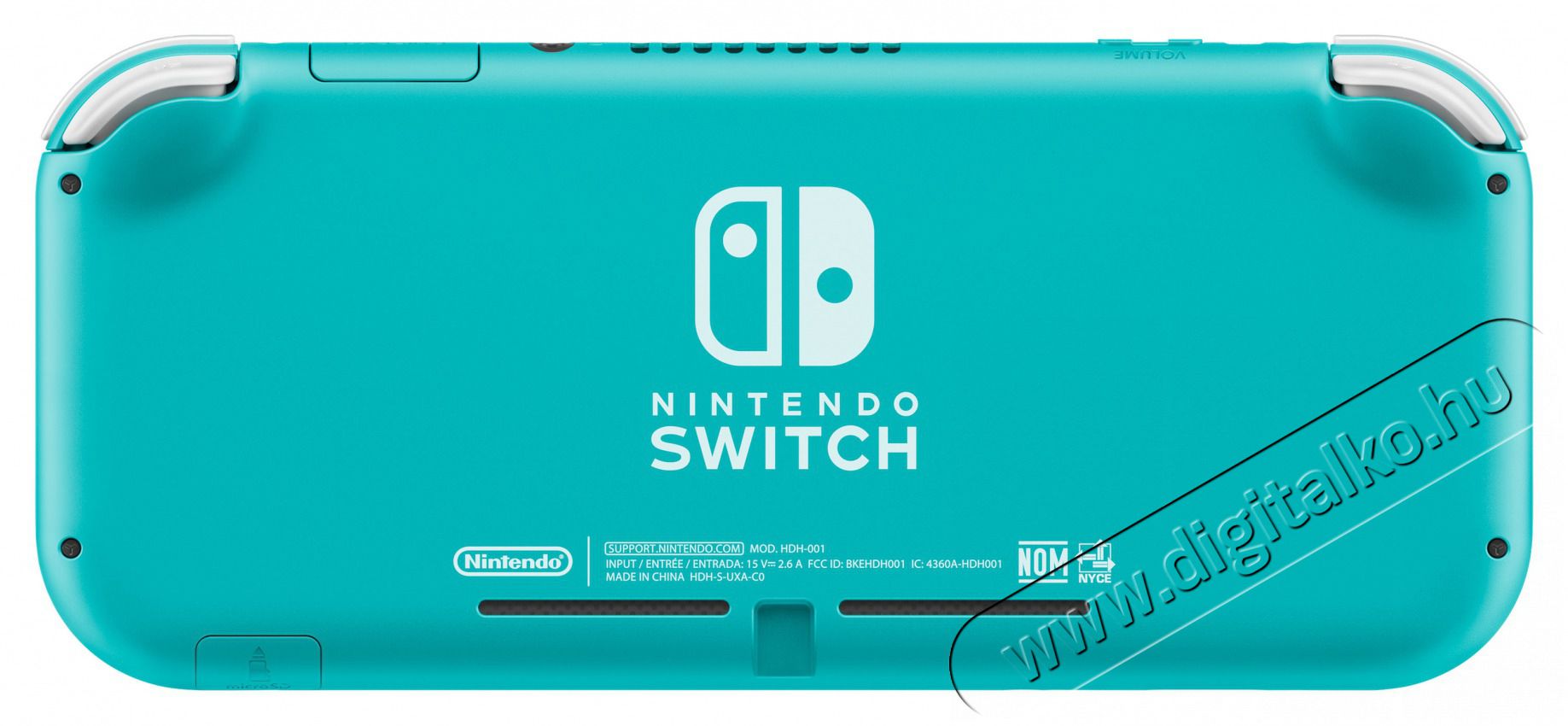 Nintendo Switch Lite t&uuml;rkiz J&aacute;t&eacute;kkonzol Iroda &eacute;s sz&aacute;m&iacute;t&aacute;stechnika - J&aacute;t&eacute;k konzol - Kieg&eacute;sz&iacute;tő - 385280