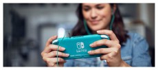 Nintendo Switch Lite t&uuml;rkiz J&aacute;t&eacute;kkonzol Iroda &eacute;s sz&aacute;m&iacute;t&aacute;stechnika - J&aacute;t&eacute;k konzol - Kieg&eacute;sz&iacute;tő - 385280