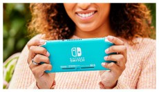 Nintendo Switch Lite t&uuml;rkiz J&aacute;t&eacute;kkonzol Iroda &eacute;s sz&aacute;m&iacute;t&aacute;stechnika - J&aacute;t&eacute;k konzol - Kieg&eacute;sz&iacute;tő - 385280
