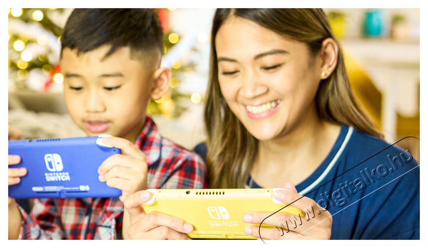 Nintendo Switch Lite k&eacute;k j&aacute;t&eacute;kkonzol Iroda &eacute;s sz&aacute;m&iacute;t&aacute;stechnika - J&aacute;t&eacute;k konzol - Kieg&eacute;sz&iacute;tő - 398718