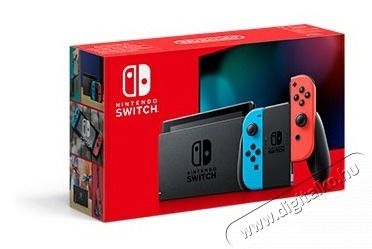 Nintendo Switch Neon Red & Blue Joy-Con j&aacute;t&eacute;kkonzol Iroda &eacute;s sz&aacute;m&iacute;t&aacute;stechnika - J&aacute;t&eacute;k konzol - Kieg&eacute;sz&iacute;tő - 418406