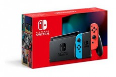 Nintendo Switch Neon Red & Blue Joy-Con j&aacute;t&eacute;kkonzol Iroda &eacute;s sz&aacute;m&iacute;t&aacute;stechnika - J&aacute;t&eacute;k konzol - Kieg&eacute;sz&iacute;tő - 418406