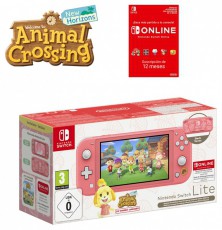 Nintendo Switch Lite Coral + Animal Crossing: New Horizons + 12 Hónap Switch előfizetés Iroda és számítástechnika - Játék konzol - Nintendo Switch konzol - 508274