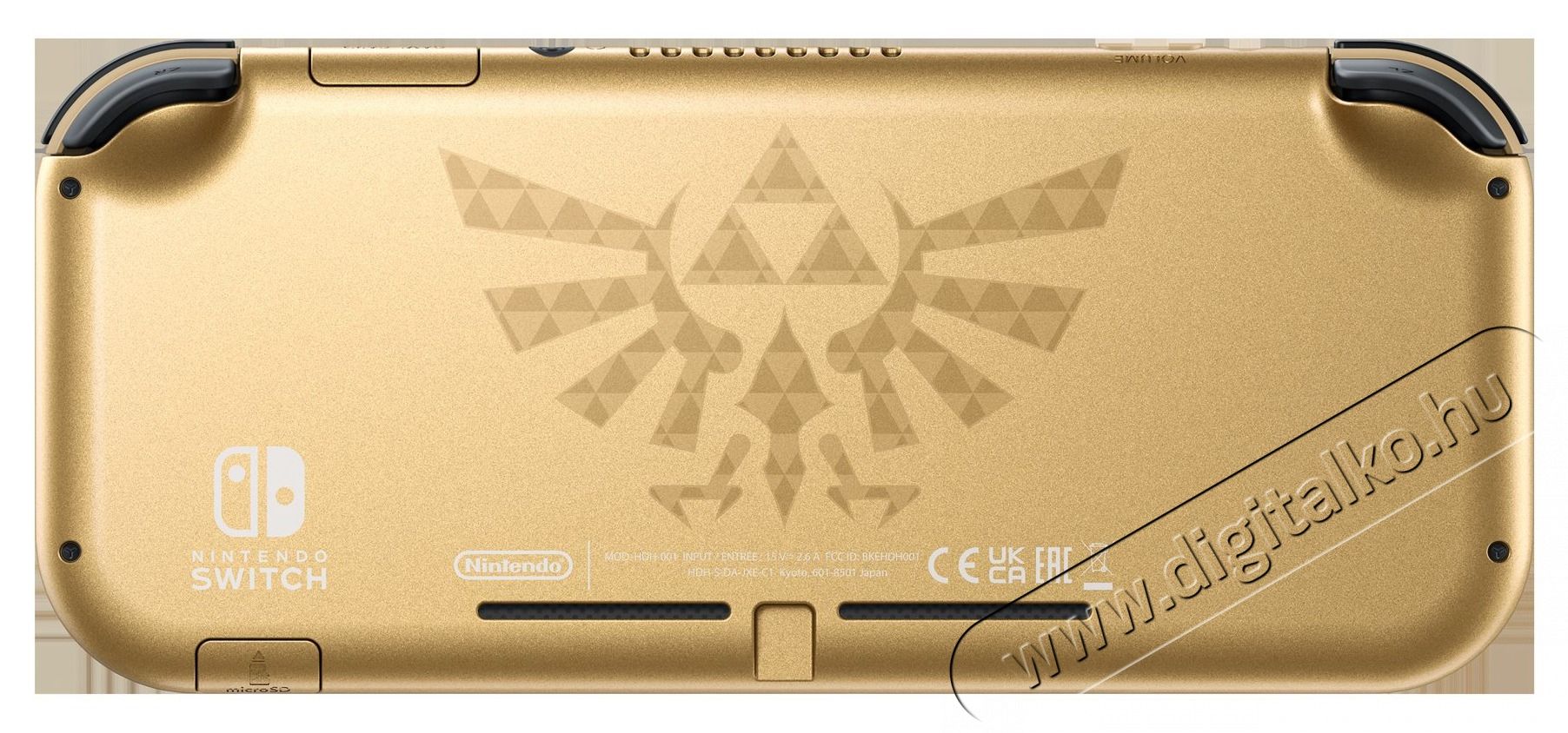 Nintendo Switch Lite Hyrule Edition j&aacute;t&eacute;kkonzol Iroda &eacute;s sz&aacute;m&iacute;t&aacute;stechnika - J&aacute;t&eacute;k konzol - Nintendo Switch konzol - 508438