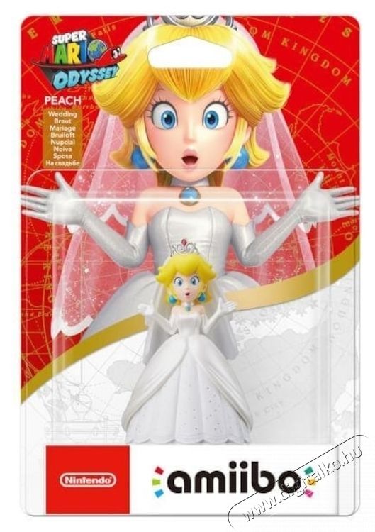Nintendo AMIIBO Super Mario Odyssey Princess Peach figura H&aacute;ztart&aacute;s / Otthon / K&uuml;lt&eacute;r - J&aacute;t&eacute;k / Sport - J&aacute;t&eacute;kfigura - 534570