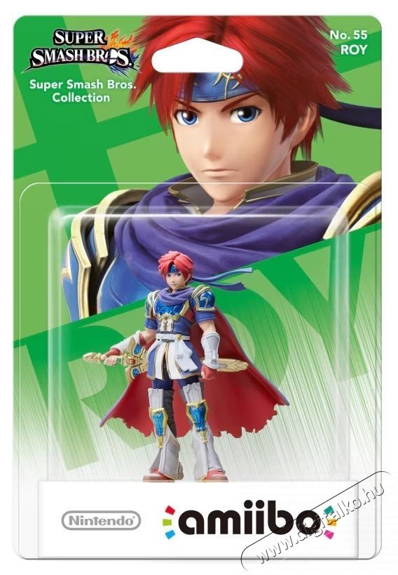 Nintendo AMIIBO Super Smash Bros Roy figura H&aacute;ztart&aacute;s / Otthon / K&uuml;lt&eacute;r - J&aacute;t&eacute;k / Sport - J&aacute;t&eacute;kfigura - 534571