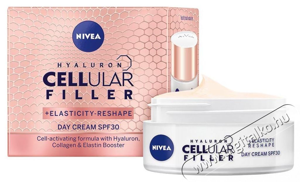 Nivea Cellular Elasticity SPF30 Nappali arckr&eacute;m, 50 ml Sz&eacute;ps&eacute;g&aacute;pol&aacute;s / Eg&eacute;szs&eacute;g - Arc / bőr &aacute;pol&aacute;s - Kieg&eacute;sz&iacute;tő - 537157