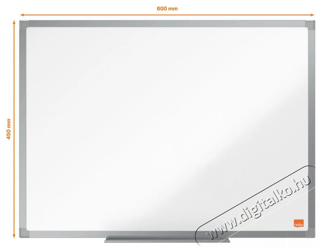 NOBO Essentials 60 &times; 45 cm, alum&iacute;nium keret m&aacute;gneses t&aacute;bla Iroda &eacute;s sz&aacute;m&iacute;t&aacute;stechnika - Egy&eacute;b sz&aacute;m&iacute;t&aacute;stechnikai term&eacute;k - 521926