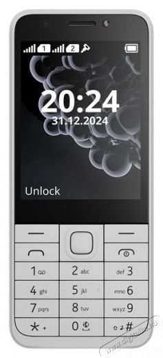 Nokia 230 (2024) 2,8 Mobil / Kommunik&aacute;ci&oacute; / Smart - Klasszikus / Mobiltelefon időseknek - 514875