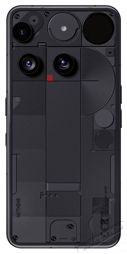 NOTHING Phone (3) 12GB/256GB Black Mobil / Kommunik&aacute;ci&oacute; / Smart - Okostelefon - Android - 527538