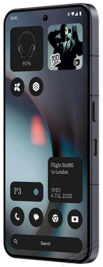 NOTHING Phone (3) 16GB/512GB Black Mobil / Kommunik&aacute;ci&oacute; / Smart - Okostelefon - Android - 521942