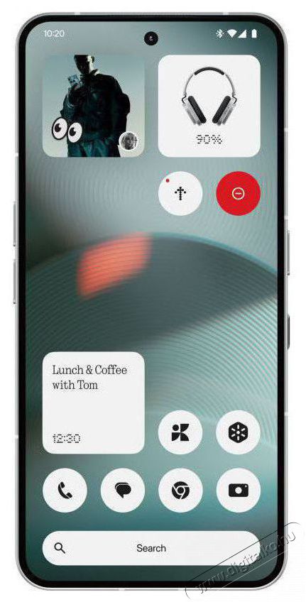 NOTHING Phone (3) 16GB/512GB White Mobil / Kommunik&aacute;ci&oacute; / Smart - Okostelefon - Android - 521945