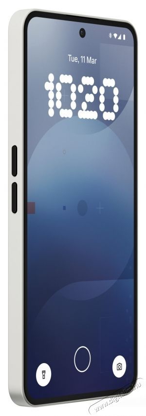 NOTHING Phone (3a) mobiltelefon, 128GB, 8GB, 5G, Feh&eacute;r Mobil / Kommunik&aacute;ci&oacute; / Smart - Okostelefon - Android - 537174