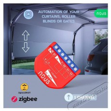 NOUS  B4Z ZigBee Okos redőnyvez&eacute;rlő modul H&aacute;ztart&aacute;s / Otthon / K&uuml;lt&eacute;r - Okos otthon - Kieg&eacute;sz&iacute;tő - 521953