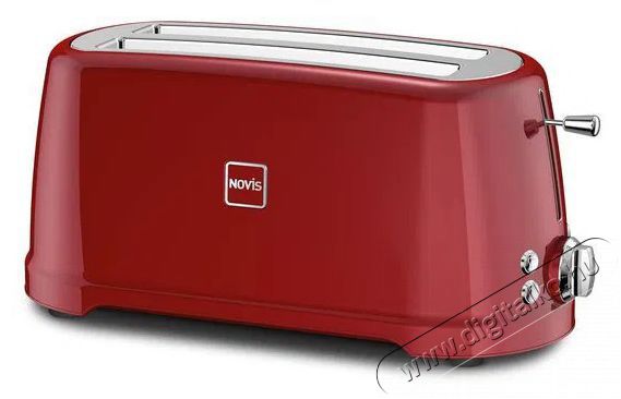 Novis Toaster T4, piros Konyhai kisg&eacute;p (s&uuml;t&eacute;s / főz&eacute;s / hűt&eacute;s / &eacute;telk&eacute;sz&iacute;t&eacute;s) &Uacute;jdons&aacute;gok - &Uacute;j term&eacute;kek - 521956