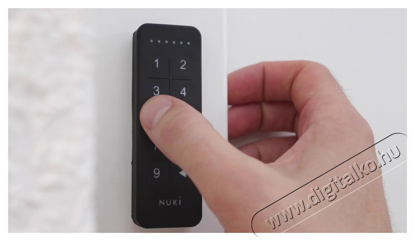 Nuki  Keypad H&aacute;ztart&aacute;s / Otthon / K&uuml;lt&eacute;r - Okos otthon - Kieg&eacute;sz&iacute;tő - 519586