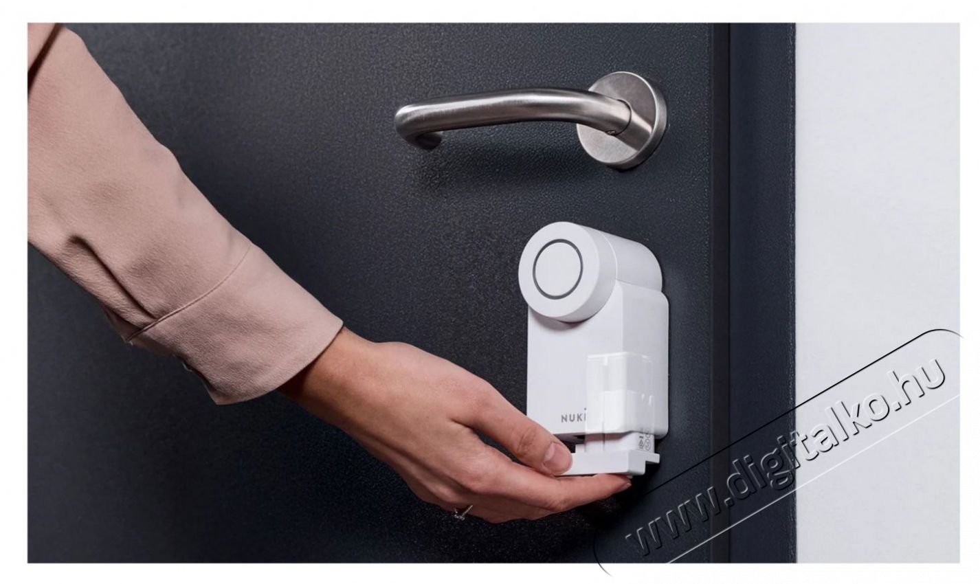 Nuki  Smart Lock GO H&aacute;ztart&aacute;s / Otthon / K&uuml;lt&eacute;r - Biztons&aacute;gtechnika - Kieg&eacute;sz&iacute;tő - 519587