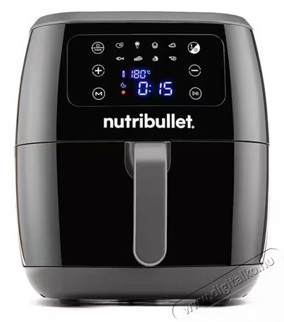 Nutribullet NBA071B fekete 7 L forr&oacute;levegős s&uuml;tő Konyhai term&eacute;kek - Konyhai kisg&eacute;p (s&uuml;t&eacute;s / főz&eacute;s / hűt&eacute;s / &eacute;telk&eacute;sz&iacute;t&eacute;s) - L&eacute;gkever&eacute;ses főzőg&eacute;p / elektromos kukta / multifunkci&oacute;s s&uuml;tő - 500538