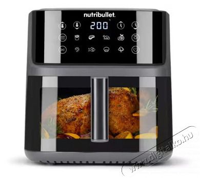 Nutribullet NBA0811DG FORR&Oacute;LEVEGŐS S&Uuml;TŐ Konyhai term&eacute;kek - Konyhai kisg&eacute;p (s&uuml;t&eacute;s / főz&eacute;s / hűt&eacute;s / &eacute;telk&eacute;sz&iacute;t&eacute;s) - L&eacute;gkever&eacute;ses főzőg&eacute;p / elektromos kukta / multifunkci&oacute;s s&uuml;tő - 506749