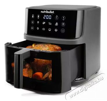 Nutribullet NBA0811DG FORR&Oacute;LEVEGŐS S&Uuml;TŐ Konyhai term&eacute;kek - Konyhai kisg&eacute;p (s&uuml;t&eacute;s / főz&eacute;s / hűt&eacute;s / &eacute;telk&eacute;sz&iacute;t&eacute;s) - L&eacute;gkever&eacute;ses főzőg&eacute;p / elektromos kukta / multifunkci&oacute;s s&uuml;tő - 506749