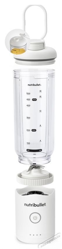 Nutribullet Flex NBP013W hordozhat&oacute; turmixg&eacute;p Konyhai term&eacute;kek - Konyhai kisg&eacute;p (elők&eacute;sz&iacute;t&eacute;s / feldolgoz&aacute;s) - Turmixg&eacute;p - 540556