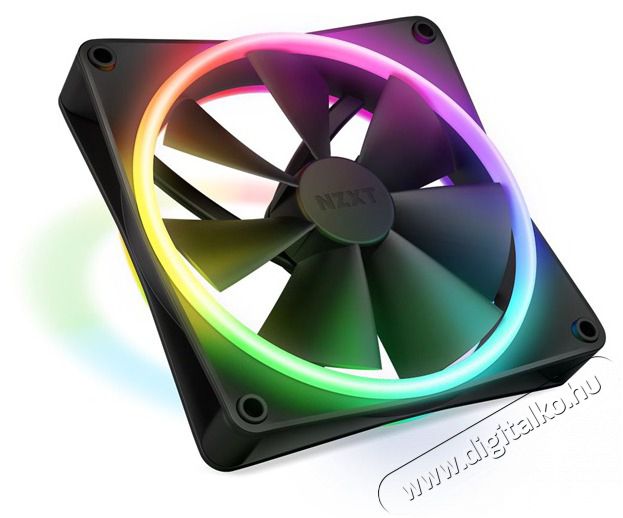 NZXT 140 mm Aer RGB 3 Double fekete hűtőventil&aacute;tor Iroda &eacute;s sz&aacute;m&iacute;t&aacute;stechnika - Sz&aacute;m&iacute;t&oacute;g&eacute;p tartoz&eacute;k - Ventil&aacute;tor - 497993