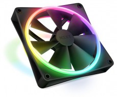 NZXT 140 mm Aer RGB 3 Double fekete hűtőventilátor Iroda és számítástechnika - Számítógép tartozék - Ventilátor - 497993