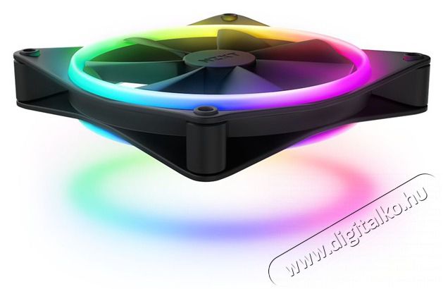 NZXT 140 mm Aer RGB 3 Double fekete hűtőventil&aacute;tor Iroda &eacute;s sz&aacute;m&iacute;t&aacute;stechnika - Sz&aacute;m&iacute;t&oacute;g&eacute;p tartoz&eacute;k - Ventil&aacute;tor - 497993