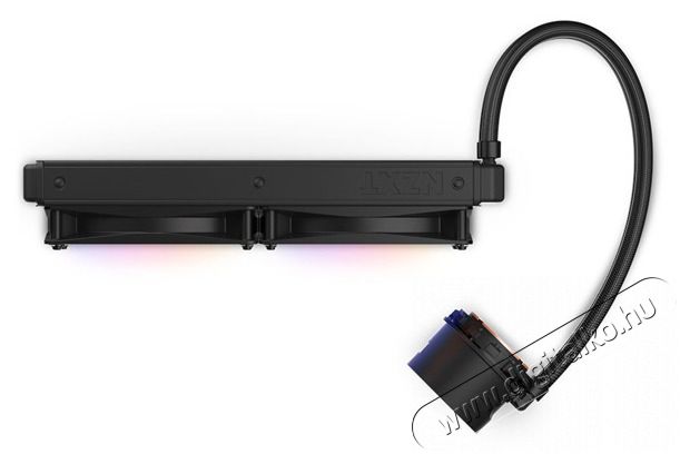 NZXT Kraken 280 280mm 2x140mm AIO fekete v&iacute;zhűt&eacute;ses processzor hűtő Iroda &eacute;s sz&aacute;m&iacute;t&aacute;stechnika - Sz&aacute;m&iacute;t&oacute;g&eacute;p tartoz&eacute;k - Processzor - 497991