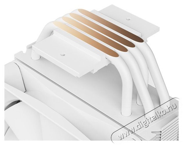 NZXT T120 120mm feh&eacute;r processzor hűtő Iroda &eacute;s sz&aacute;m&iacute;t&aacute;stechnika - Sz&aacute;m&iacute;t&oacute;g&eacute;p tartoz&eacute;k - Processzor - 498049