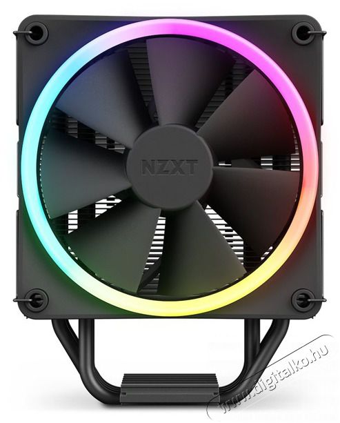 NZXT T120 120mm RGB fekete processzor hűtő Iroda &eacute;s sz&aacute;m&iacute;t&aacute;stechnika - Sz&aacute;m&iacute;t&oacute;g&eacute;p tartoz&eacute;k - Processzor - 497988