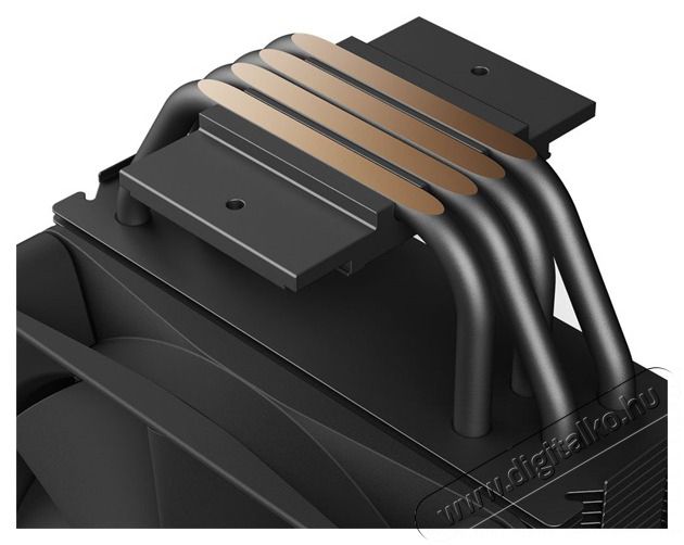 NZXT T120 120mm RGB fekete processzor hűtő Iroda &eacute;s sz&aacute;m&iacute;t&aacute;stechnika - Sz&aacute;m&iacute;t&oacute;g&eacute;p tartoz&eacute;k - Processzor - 497988