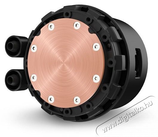 NZXT Kraken 280 280mm 2x140mm AIO RGB fekete v&iacute;zhűt&eacute;ses processzor hűtő Iroda &eacute;s sz&aacute;m&iacute;t&aacute;stechnika - Sz&aacute;m&iacute;t&oacute;g&eacute;p tartoz&eacute;k - Processzor - 500154