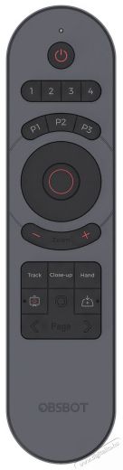 Obsbot Tiny Series Remote Tv kieg&eacute;sz&iacute;tők - T&aacute;vvez&eacute;rlő - Gy&aacute;ri t&aacute;vir&aacute;ny&iacute;t&oacute; - 519931