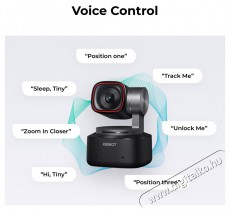 Obsbot Tiny2 Iroda &eacute;s sz&aacute;m&iacute;t&aacute;stechnika - Webkamera - 519919