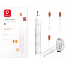 OCLEAN Flow S White Set Elektromos fogkefe Sz&eacute;ps&eacute;g&aacute;pol&aacute;s / Eg&eacute;szs&eacute;g - Sz&aacute;j / fog &aacute;pol&aacute;s - Elektromos fogkefe - 525422