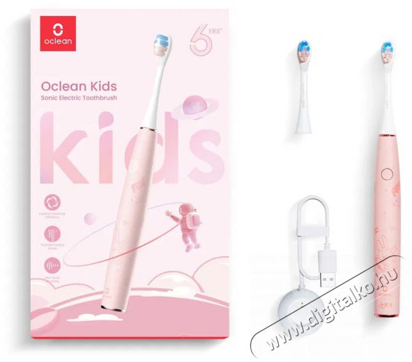 OCLEAN Kids Elektromos fogkefe Sz&eacute;ps&eacute;g&aacute;pol&aacute;s / Eg&eacute;szs&eacute;g - Sz&aacute;j / fog &aacute;pol&aacute;s - Elektromos fogkefe - 525424