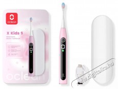 OCLEAN X Kids Set Pink Elektromos fogkefe Sz&eacute;ps&eacute;g&aacute;pol&aacute;s / Eg&eacute;szs&eacute;g - Sz&aacute;j / fog &aacute;pol&aacute;s - Elektromos fogkefe - 525428