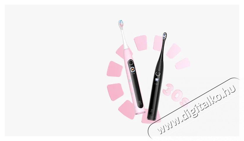 OCLEAN X Kids Set Pink Elektromos fogkefe Sz&eacute;ps&eacute;g&aacute;pol&aacute;s / Eg&eacute;szs&eacute;g - Sz&aacute;j / fog &aacute;pol&aacute;s - Elektromos fogkefe - 525428