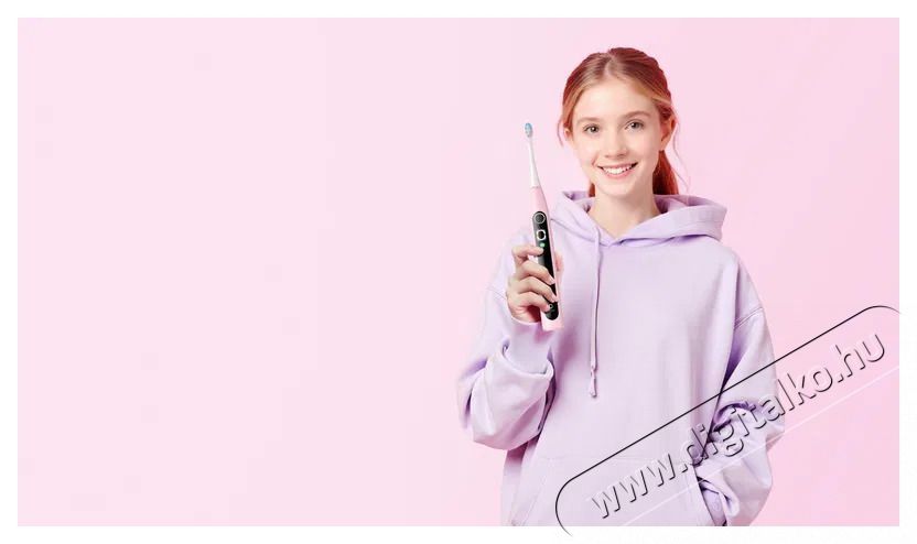 OCLEAN X Kids Set Pink Elektromos fogkefe Sz&eacute;ps&eacute;g&aacute;pol&aacute;s / Eg&eacute;szs&eacute;g - Sz&aacute;j / fog &aacute;pol&aacute;s - Elektromos fogkefe - 525428