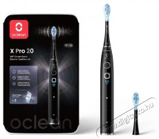 OCLEAN X Pro 20 Black Elektromos fogkefe Sz&eacute;ps&eacute;g&aacute;pol&aacute;s / Eg&eacute;szs&eacute;g - Sz&aacute;j / fog &aacute;pol&aacute;s - Elektromos fogkefe - 525431