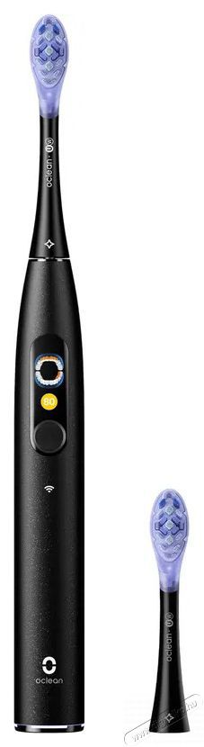 OCLEAN X Ultra 20 Black Elektromos fogkefe Sz&eacute;ps&eacute;g&aacute;pol&aacute;s / Eg&eacute;szs&eacute;g - Sz&aacute;j / fog &aacute;pol&aacute;s - Elektromos fogkefe - 525442