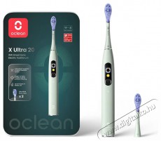 OCLEAN X Ultra 20 Green Elektromos fogkefe Sz&eacute;ps&eacute;g&aacute;pol&aacute;s / Eg&eacute;szs&eacute;g - Sz&aacute;j / fog &aacute;pol&aacute;s - Elektromos fogkefe - 525443